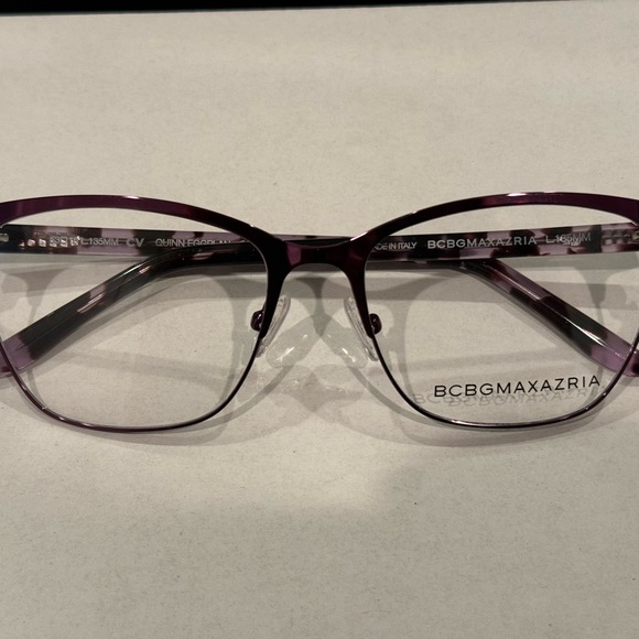 BCBG Quinn Eggplant 53/16/135 Eyeglass Frame - Picture 1 of 9